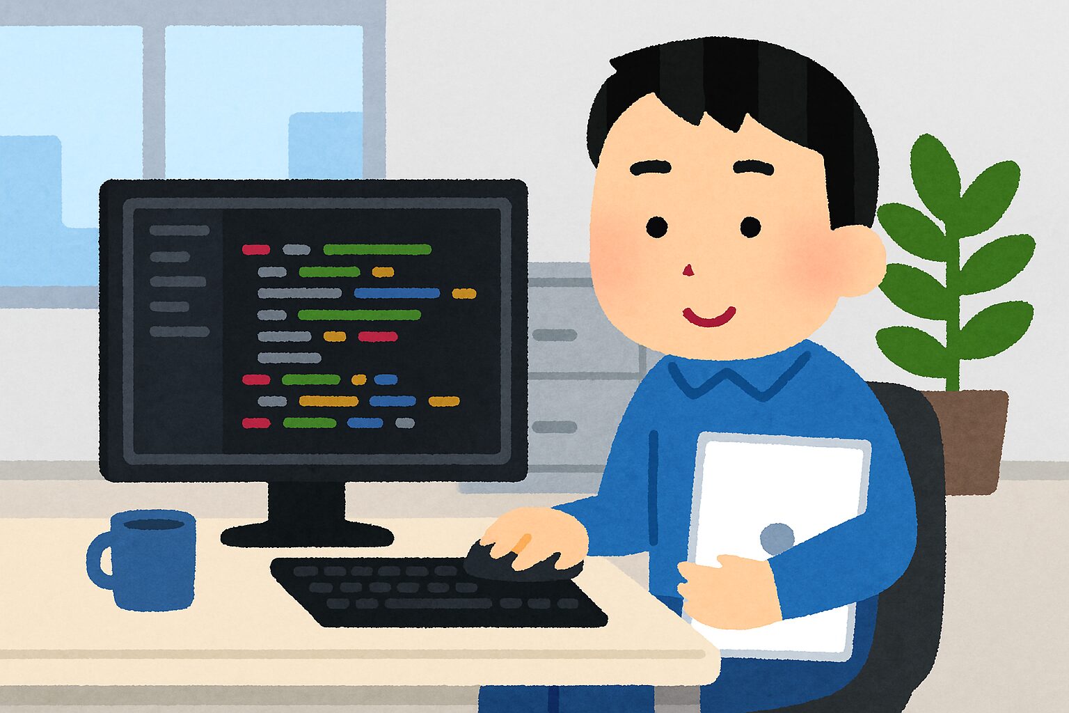 社会人のエンジニア