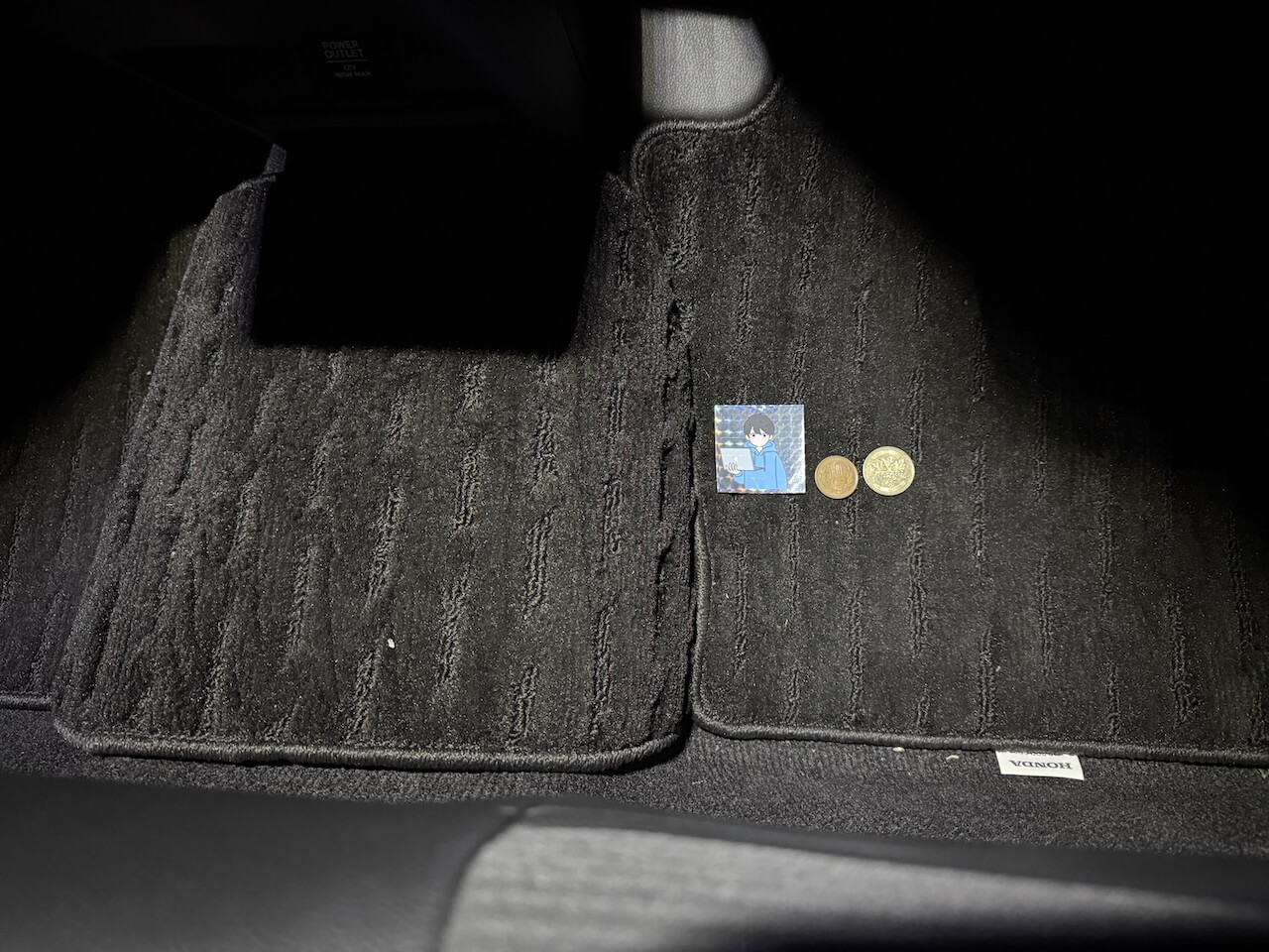 ホンダ WR-V 専用 LED ルームランプ セット　LED取り付け後